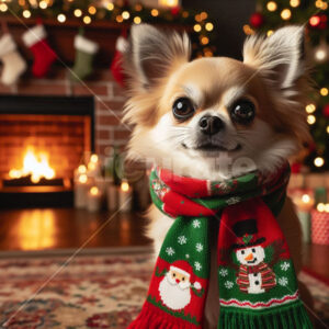 0038 Christmas Chihuahua