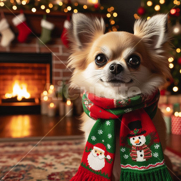 0038 Christmas Chihuahua