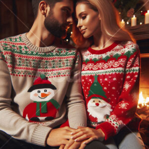 0042 - Couples Christmas Sweaters