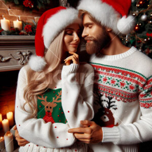 0043 - Couples Christmas Sweaters