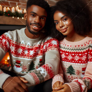 0044 - Couples Christmas Sweaters