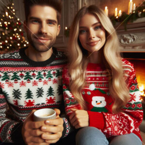 0047 - Couples Christmas Sweaters