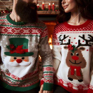 0049 - Couples Christmas Sweaters