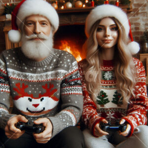0051 - Couples Christmas Sweaters