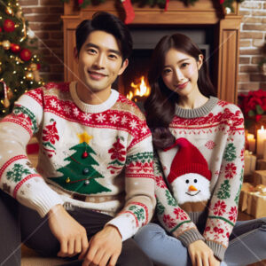 0052 - Couples Christmas Sweaters
