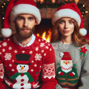 0053 - Couples Christmas Sweaters