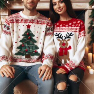 0054 - Couples Christmas Sweaters