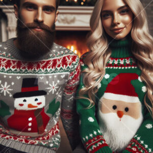 0056 - Couples Christmas Sweaters