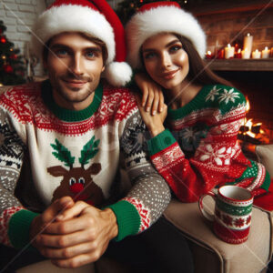 0060 - Couples Christmas Sweaters