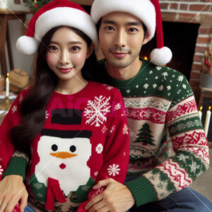 0064 - Couples Christmas Sweaters