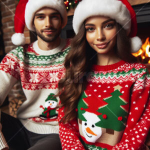 0065 - Couples Christmas Sweaters
