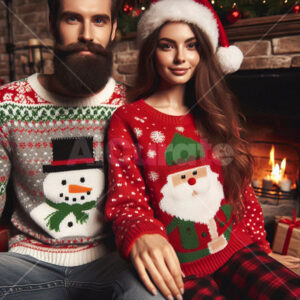 0066 - Couples Christmas Sweaters