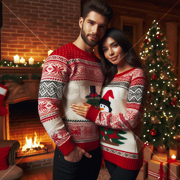 0068 - Couples Christmas Sweaters