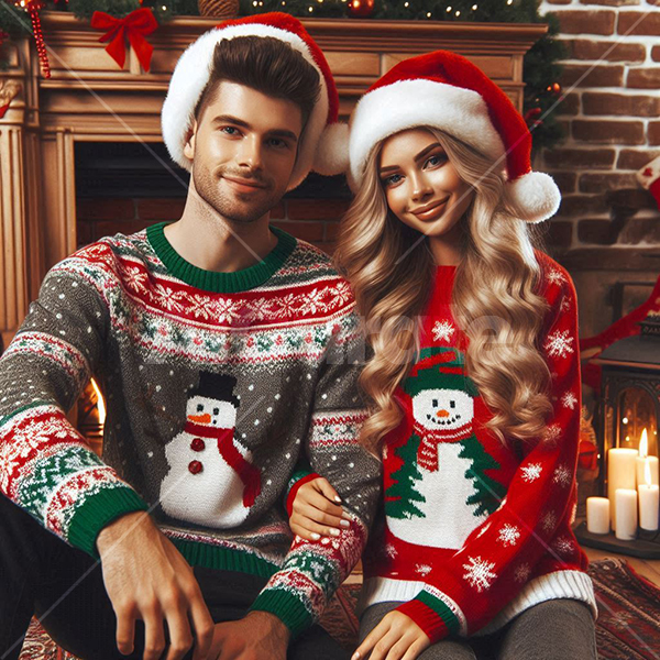 0069 - Couples Christmas Sweaters