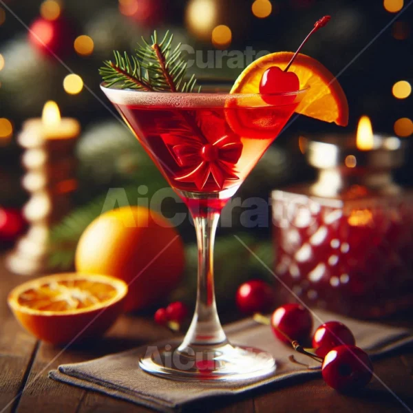 0133 Vieux Carre Christmas Cocktail