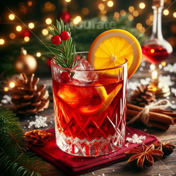 0135 Americano Christmas Cocktail