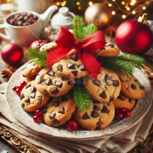 0150 Christmas Chocolate Chip Cookies