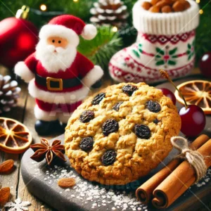 0152 Christmas Oatmeal Raisin Cookies