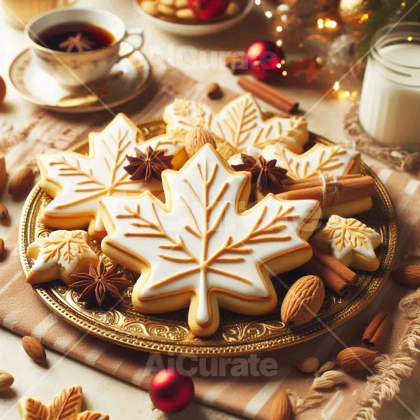 0159 Christmas Maple Cream Cookies