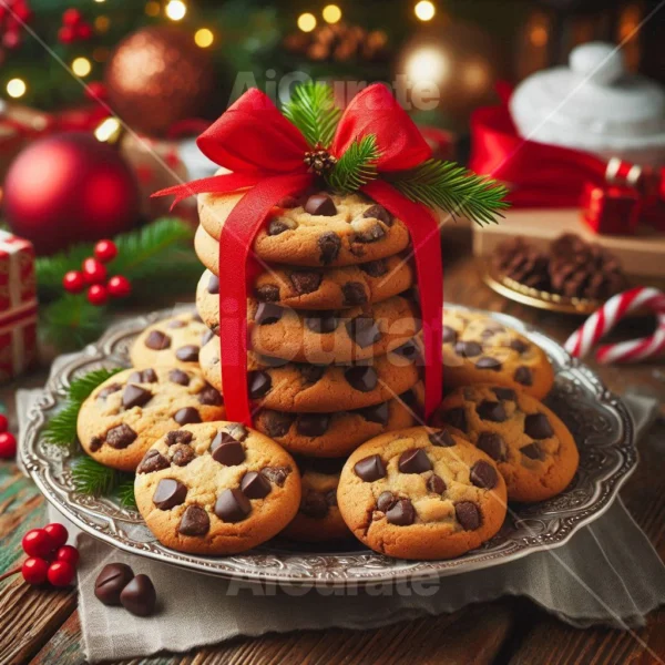 0250 Christmas Chocolate Chip Cookies