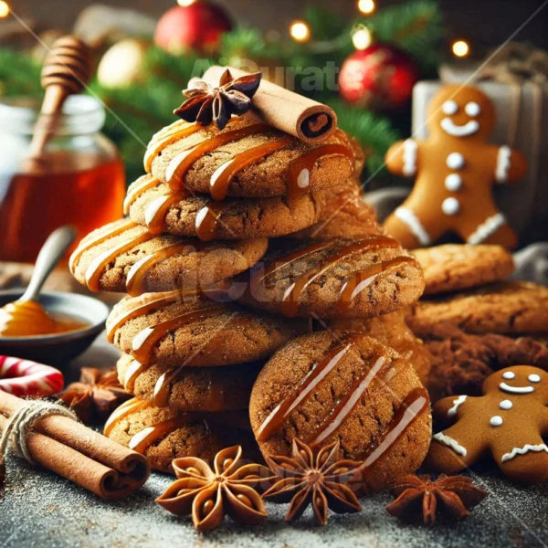0255 Christmas Ginger Molasses Cookies