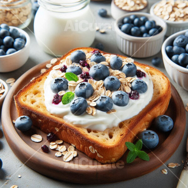 0360 Gourmet Blueberry Yogurt Toast