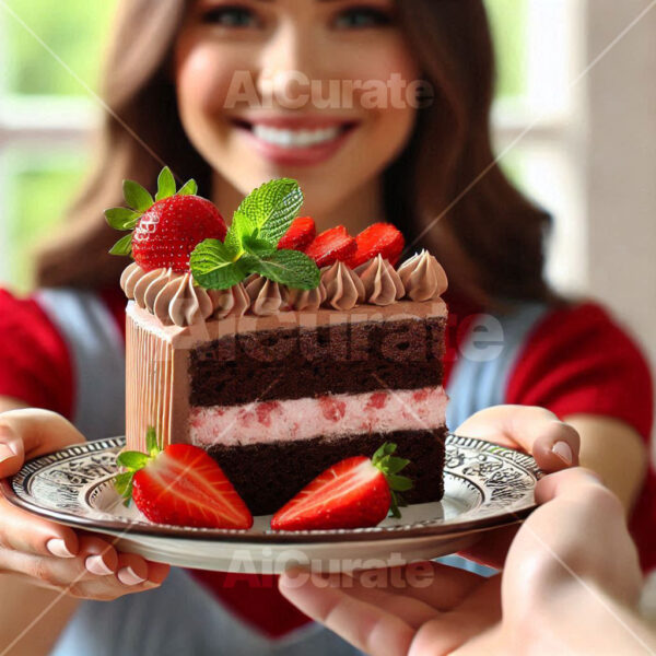 1170 - Served Cake Slice