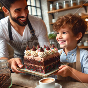 1270 - Served Cake Slice