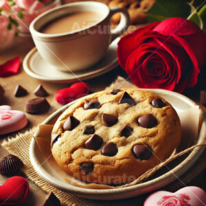0176 Valentine Chocolate Chip Cookie
