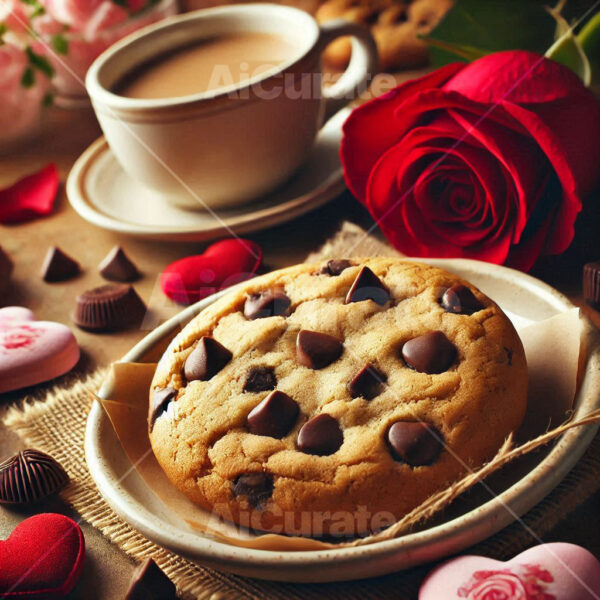 0176 Valentine Chocolate Chip Cookie