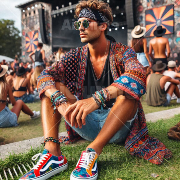 0382 Male Festival Goer