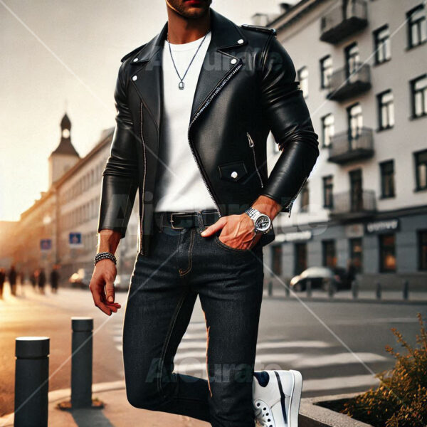 0384 Fashionable Urban Male