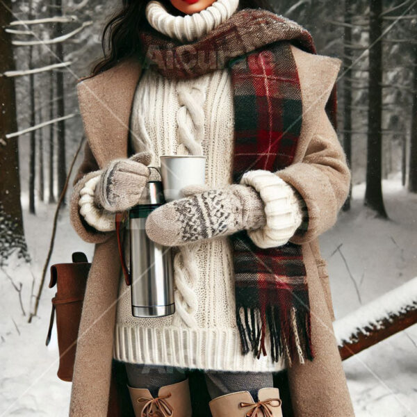 0387 Fashionable Winter Female