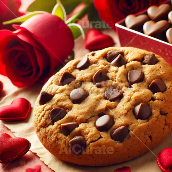 0476 Valentine Chocolate Chip Cookie
