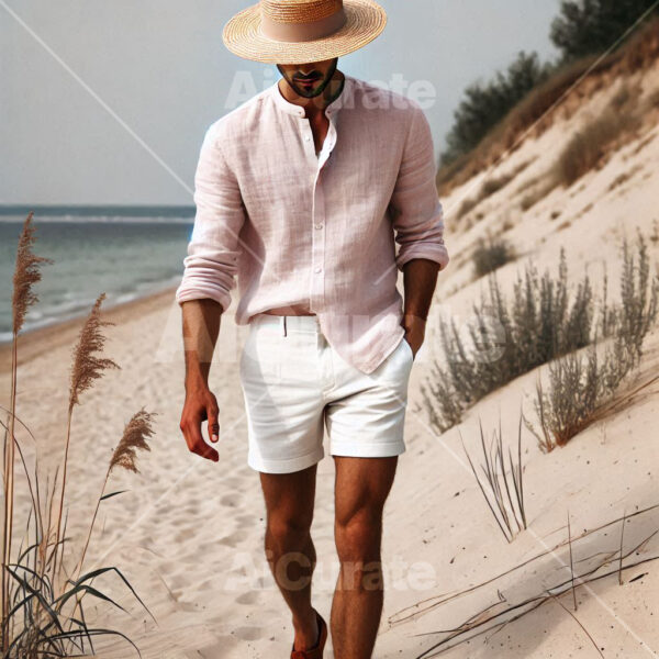 0485 Fashionable Beach Male