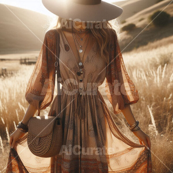 0486 Fashionable Boho Female