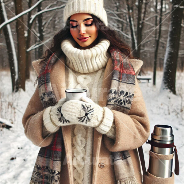 0487 Fashionable Winter Female