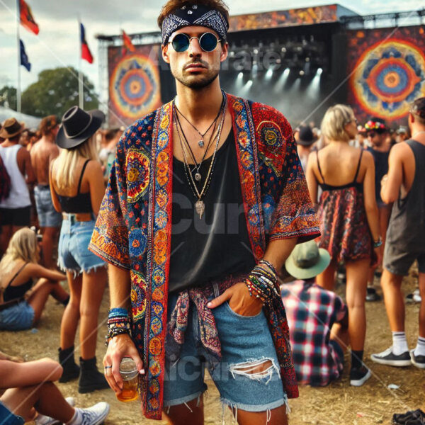 0582 Male Festival Goer