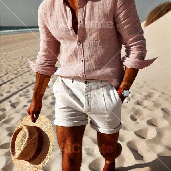 0585 Fashionable Beach Male