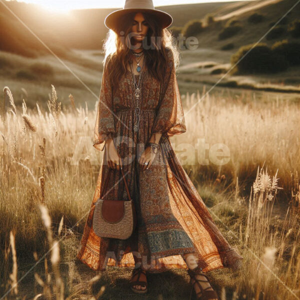 0586 Fashionable Boho Female