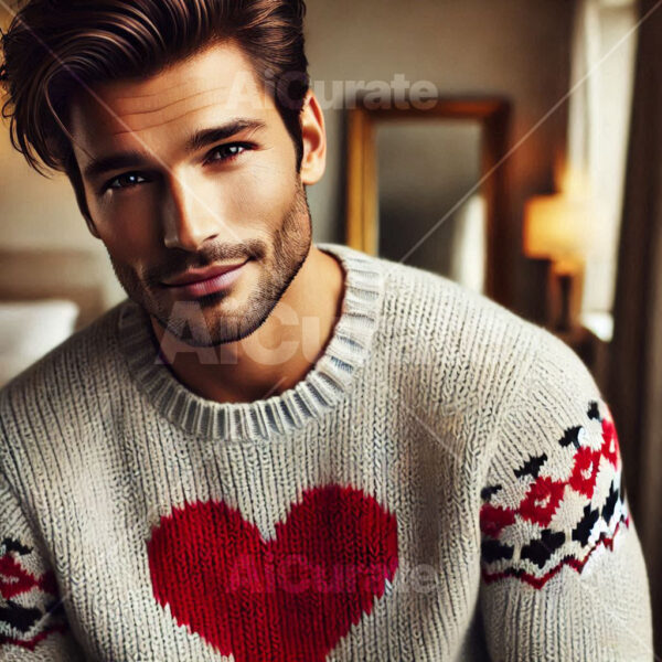 0678 Man's Valentine's Sweater