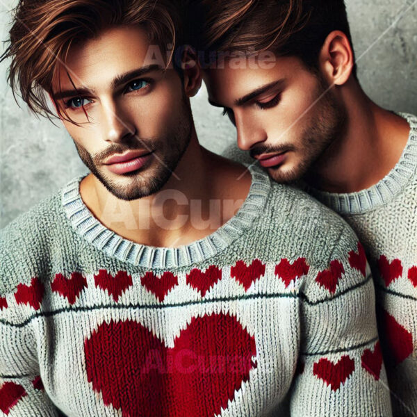 0778 Men's Valentine's Sweaters