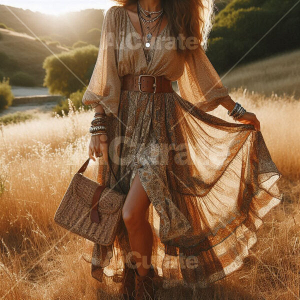 0886 Fashionable Boho Female