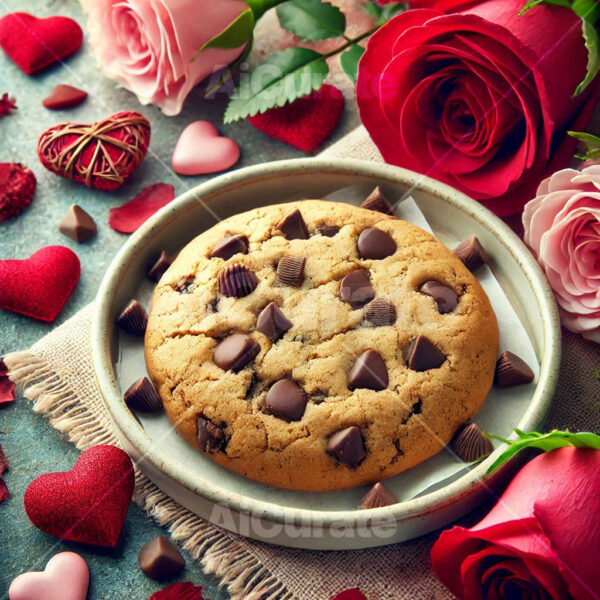 0976 Valentine Chocolate Chip Cookie