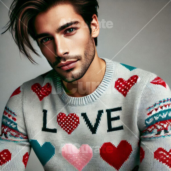 0978 Man's Valentine's Sweater