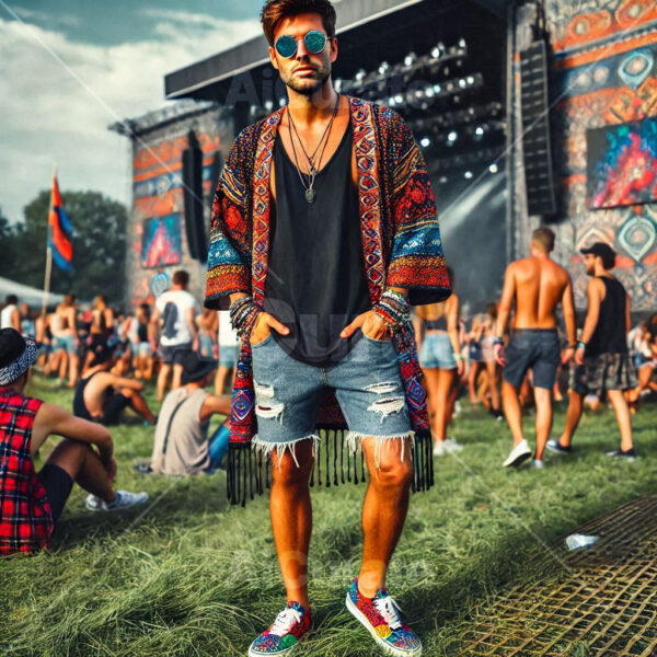 0982 Male Festival Goer
