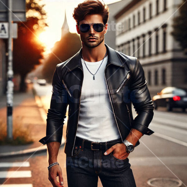 0984 Fashionable Urban Male