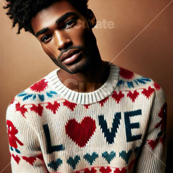 1078 Man's Valentine's Sweater