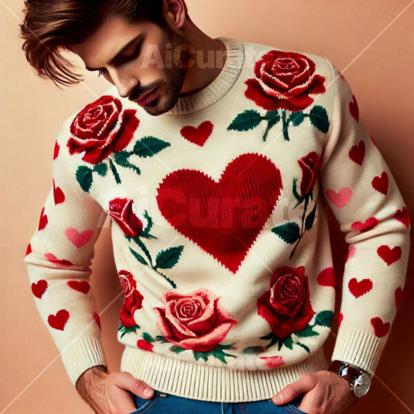 1278 Man's Valentine's Sweater
