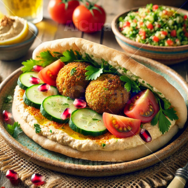 0200 Mediterranean Falafel Pita